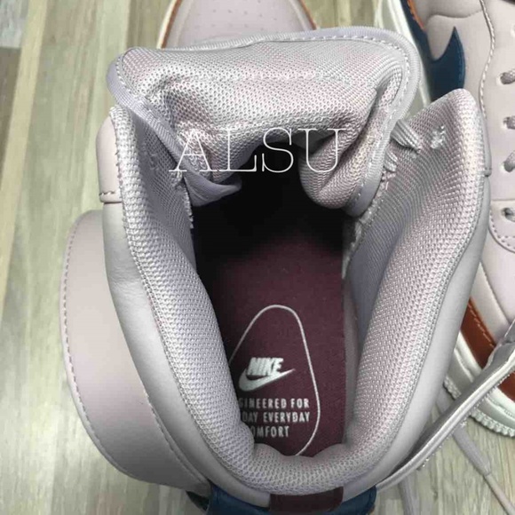 Nike AIr Force 1 Jester HI XX Violet ASH W AUTHENT - Picture 6 of 7